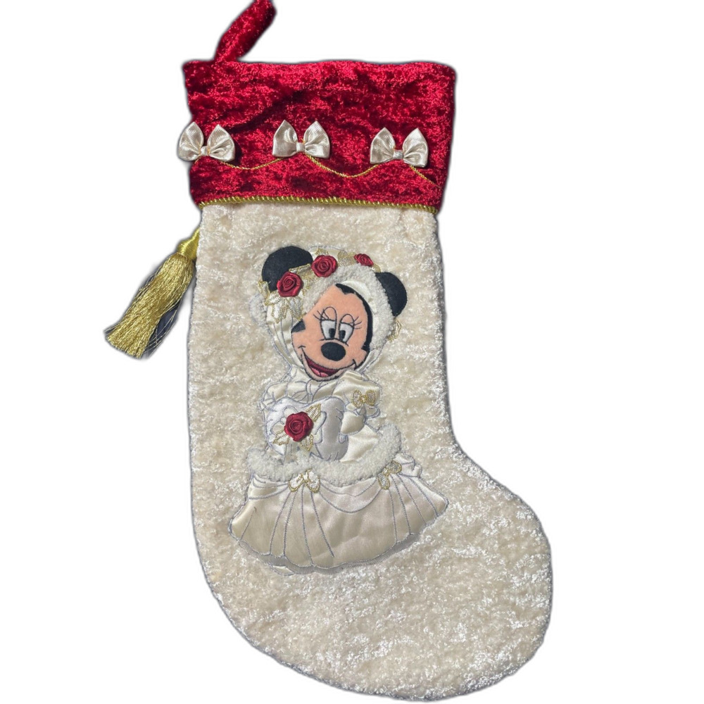 Vintage Disney Minnie Mouse Christmas Stocking